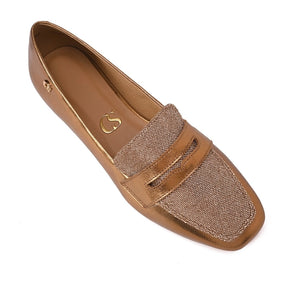 Mocassim Glam Bronze