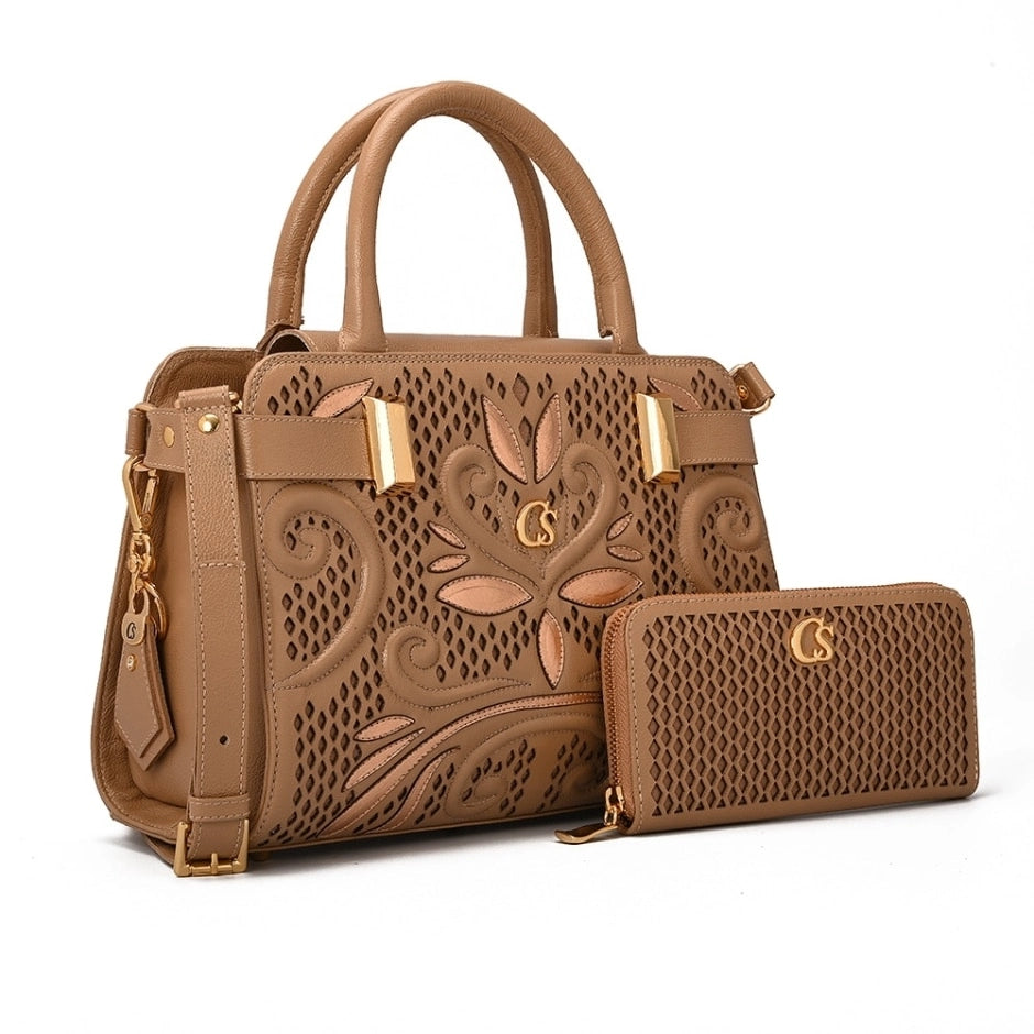 Bolsa Premium Bege Camel