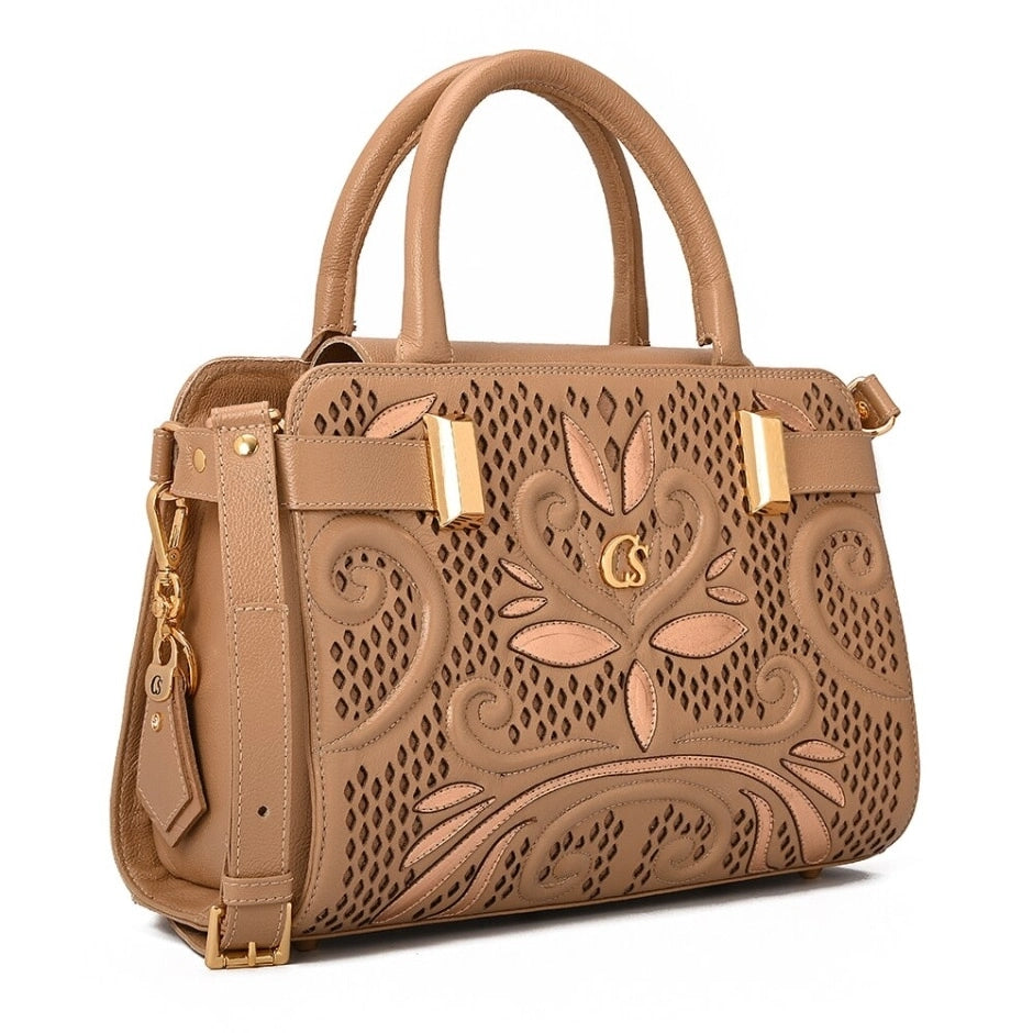 Bolsa Premium Bege Camel