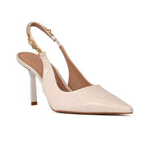 Scarpin Slingback Branco