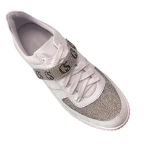 Tênis Sneaker Leather Silver