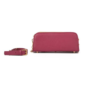 Bolsa Baguete Rosa Fúcsia