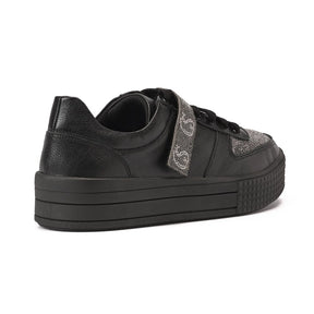 Tênis Sneaker Leather Black