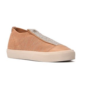 Tênis Slip On Knitted Cristal Nutela