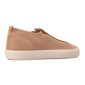 Tênis Slip On Knitted Cristal Nutela