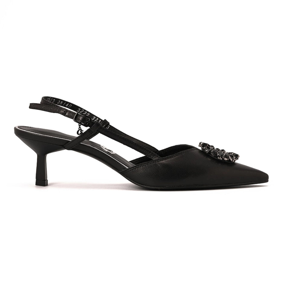 Scarpin Slingback Classic Black